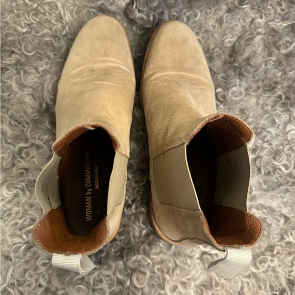 COMMON PROJECTS WOMENS SUEDE CHELSEA BOOT 37 - Picture 5 of 6